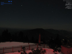 Pohled na jihozápad, Smrk