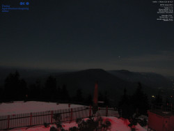 Pohled na jihozápad, Smrk