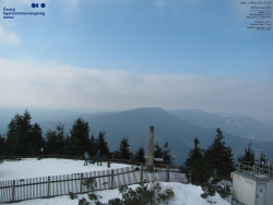 Pohled na jihozápad, Smrk