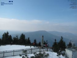 Pohled na jihozápad, Smrk