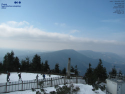 Pohled na jihozápad, Smrk