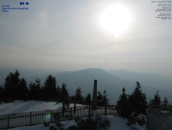 Pohled na jihozápad, Smrk