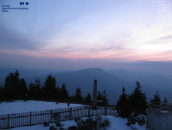 Pohled na jihozápad, Smrk