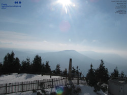 Pohled na jihozápad, Smrk