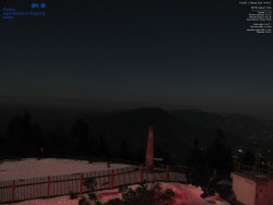 Pohled na jihozápad, Smrk