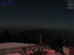 Pohled na jihozápad, Smrk