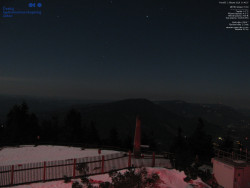 Pohled na jihozápad, Smrk