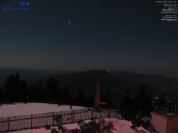 Pohled na jihozápad, Smrk