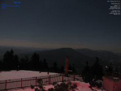 Pohled na jihozápad, Smrk