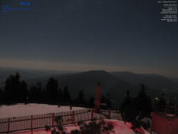 Pohled na jihozápad, Smrk