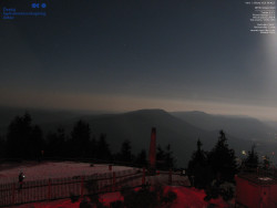 Pohled na jihozápad, Smrk