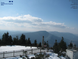 Pohled na jihozápad, Smrk