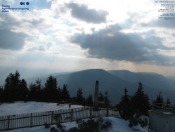 Pohled na jihozápad, Smrk