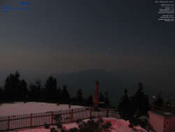 Pohled na jihozápad, Smrk