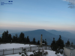 Pohled na jihozápad, Smrk