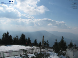 Pohled na jihozápad, Smrk