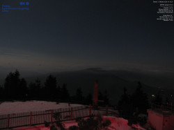 Pohled na jihozápad, Smrk