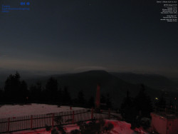 Pohled na jihozápad, Smrk