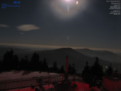 Pohled na jihozápad, Smrk