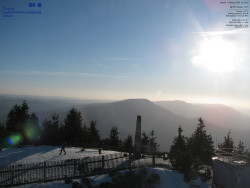 Pohled na jihozápad, Smrk