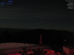 Pohled na jihozápad, Smrk