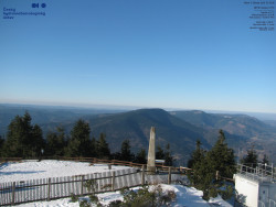 Pohled na jihozápad, Smrk