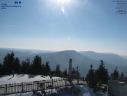 Pohled na jihozápad, Smrk