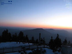 Pohled na jihozápad, Smrk