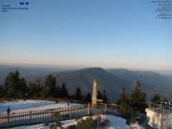 Pohled na jihozápad, Smrk