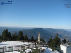 Pohled na jihozápad, Smrk