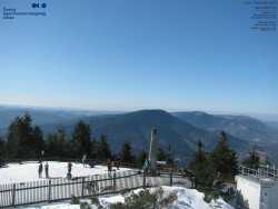 Pohled na jihozápad, Smrk