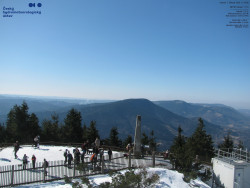 Pohled na jihozápad, Smrk