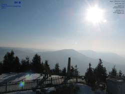 Pohled na jihozápad, Smrk