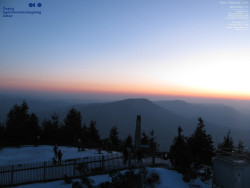 Pohled na jihozápad, Smrk