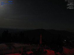 Pohled na jihozápad, Smrk