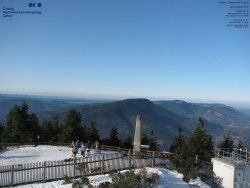 Pohled na jihozápad, Smrk