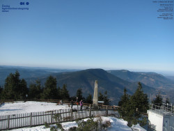 Pohled na jihozápad, Smrk