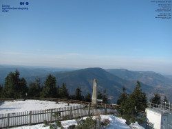 Pohled na jihozápad, Smrk