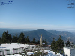 Pohled na jihozápad, Smrk