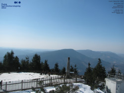 Pohled na jihozápad, Smrk