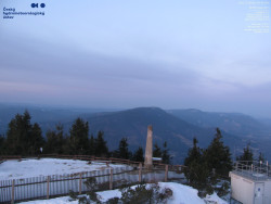 Pohled na jihozápad, Smrk