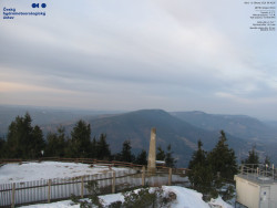 Pohled na jihozápad, Smrk