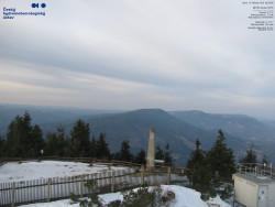 Pohled na jihozápad, Smrk