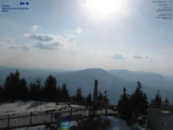 Pohled na jihozápad, Smrk