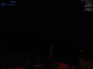 Lysá hora - Pohled na jihozápad, Smrk - 12.3.2026 v 02:15