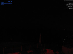 Lysá hora - Pohled na jihozápad, Smrk - 12.3.2026 v 02:30