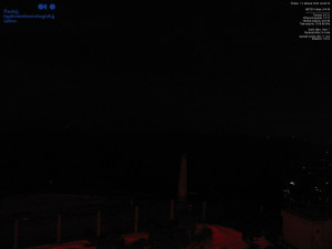 Lysá hora - Pohled na jihozápad, Smrk - 12.3.2026 v 04:45