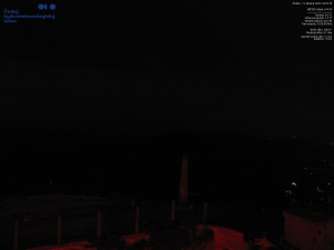 Lysá hora - Pohled na jihozápad, Smrk - 12.3.2026 v 05:00