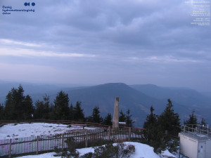 Lysá hora - Pohled na jihozápad, Smrk - 12.3.2026 v 06:00