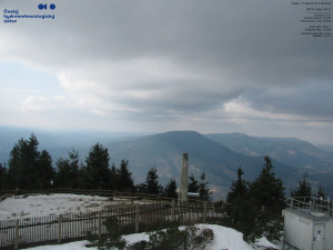 Lysá hora - Pohled na jihozápad, Smrk - 12.3.2026 v 09:45